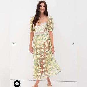 For love and lemons Carson dress. NWT. Size SDD.